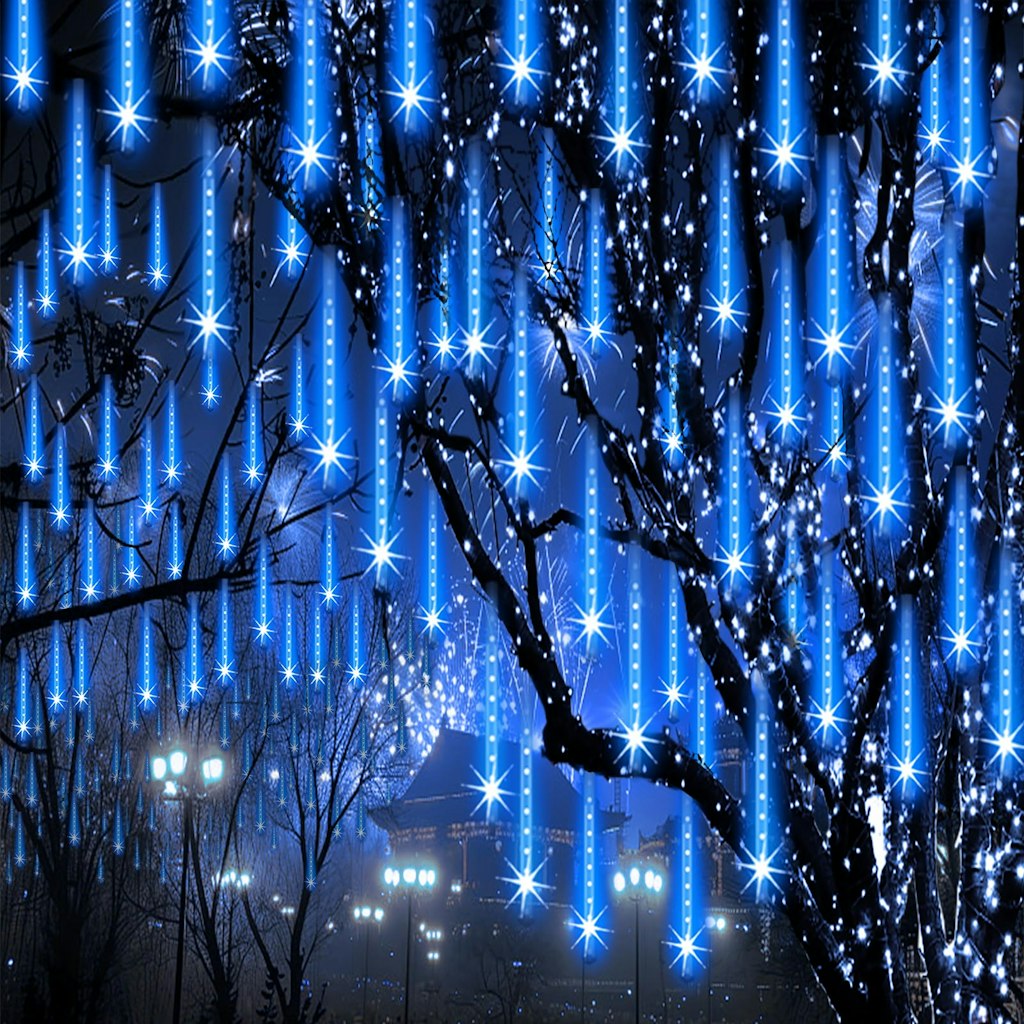 576-LED Icicle Christmas Lights: $29 576-LED Icicle Christmas Lights: $29