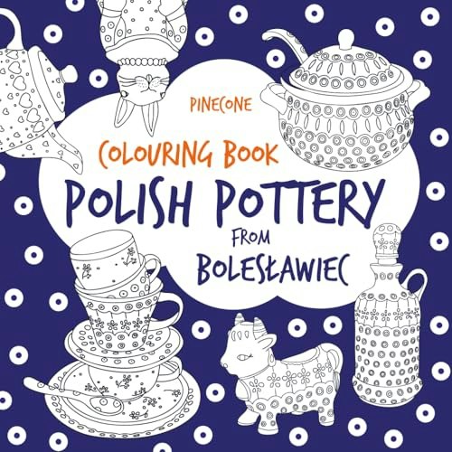 Polish Pottery Colouring Book: $8.97