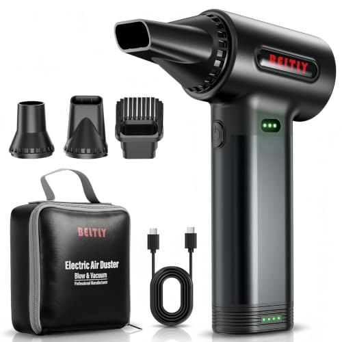 Beltly FT50 Rechargeable Compressed Air Duster: $30.99 Beltly FT50 Rechargeable Compressed Air Duster: $30.99