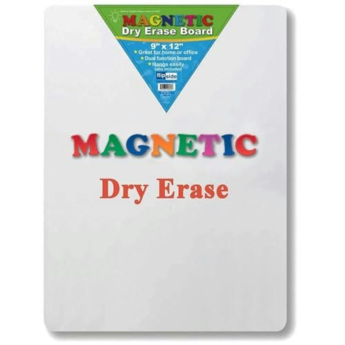 Flipside 12" x 9" Magnetic Dry Erase Board: $7.79 Flipside 12" x 9" Magnetic Dry Erase Board: $7.79