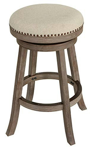 Cortesi Home Piper 30-Inch Backless Swivel Bar Stool: $114.25