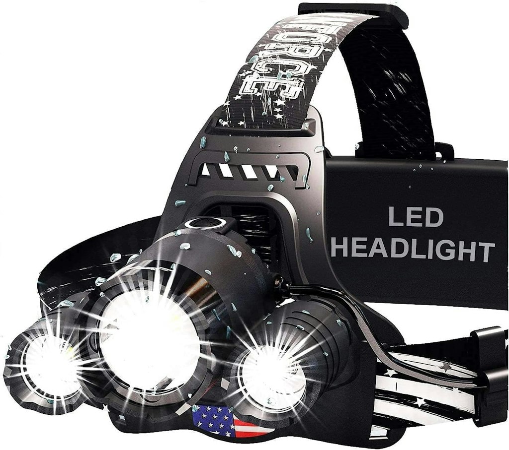 USB Rechargeable LED Headlamp w/ Red Light: $29