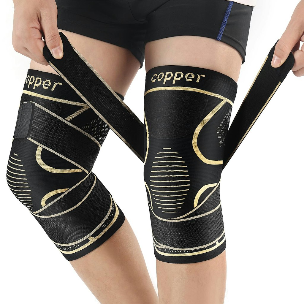 Copper Knee Support Brace 2-Pack: $16