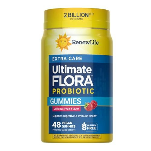 Renew Life Ultimate Flora Extra Care Probiotic Gummies 48-Count: $16.11