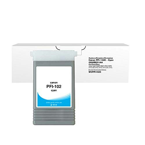 Clover Canon PFI-102C Cyan Ink Cartridge: $5.29 Clover Canon PFI-102C Cyan Ink Cartridge: $5.29