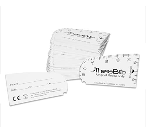 Rehabilitation Advantage TheraBite Jaw Range of Motion Scales 150-Pack: $139.51 Rehabilitation Advantage TheraBite Jaw Range of Motion Scales 150-Pack: $139.51