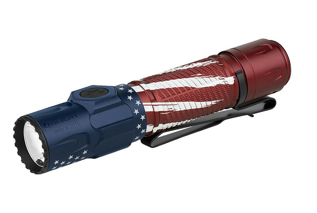 Olight Warrior Ultra Tactical S&S Edition Rechargeable LED Flashlight: $98 Olight Warrior Ultra Tactical S&S Edition Rechargeable LED Flashlight: $98