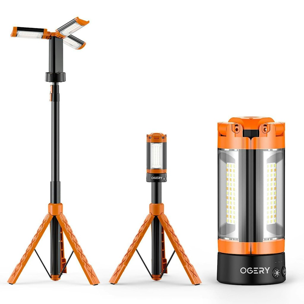 Ogery Rechargeable 10,000mAh Camping Light w/ Stand: $57 Ogery Rechargeable 10,000mAh Camping Light w/ Stand: $57