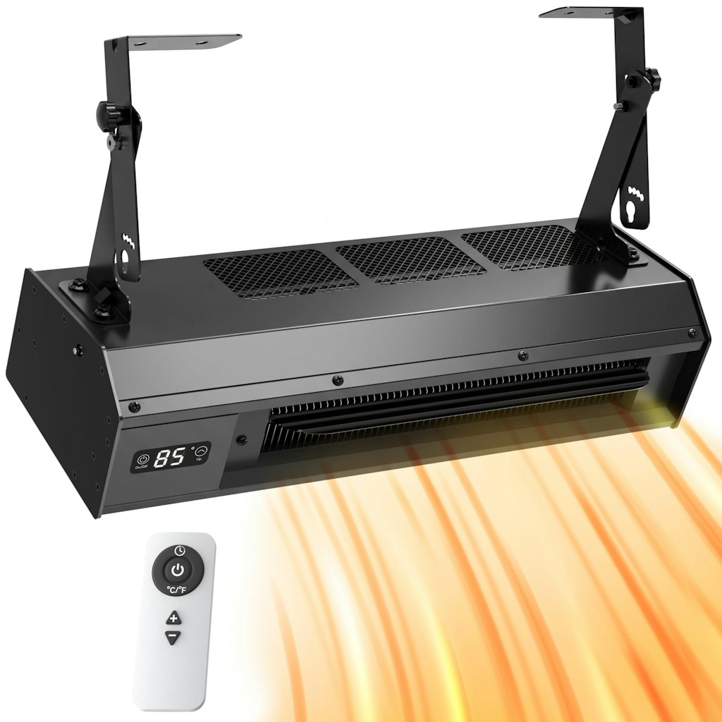 4000W 240V Graphene Hardwired Electric Garage Heater: $179