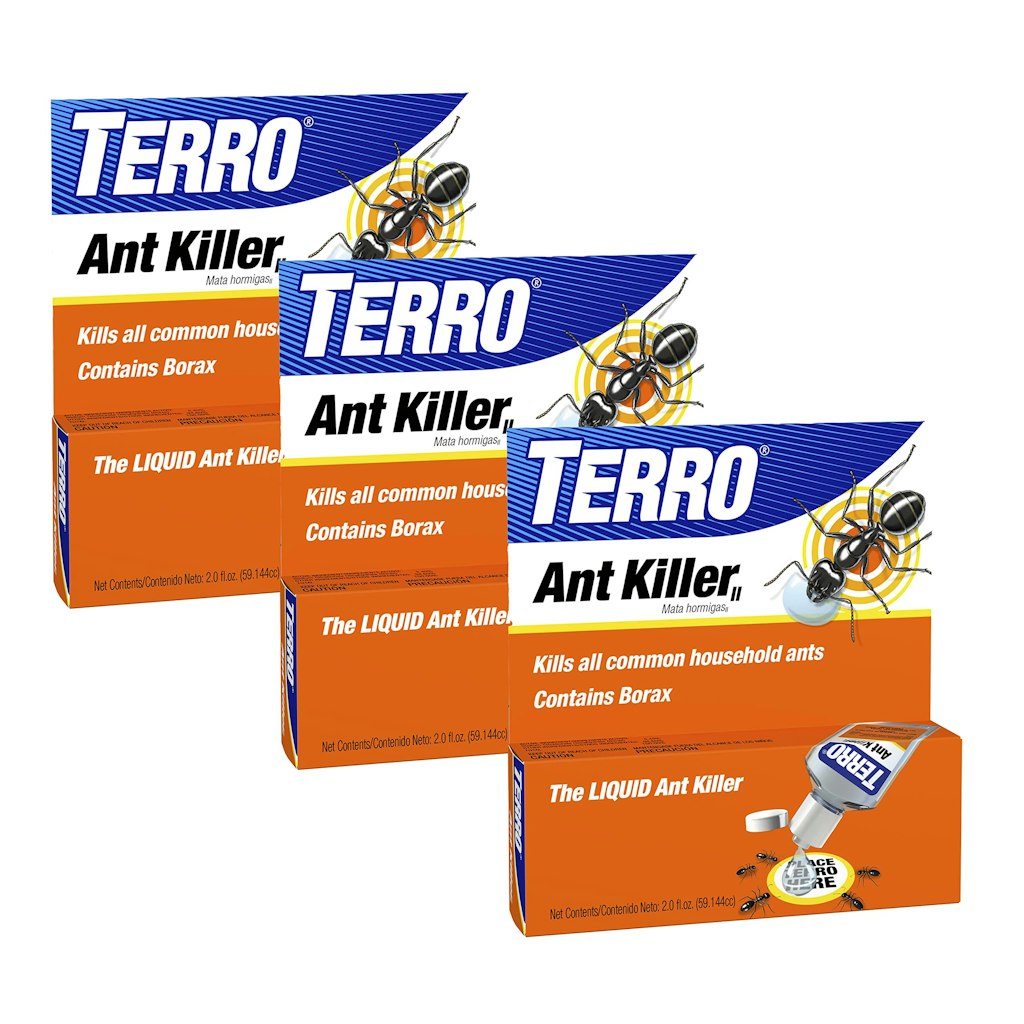 Terro Liquid Ant Killer T200-3SR 3-Pack Indoor Ant Baits w/ Borax: $13