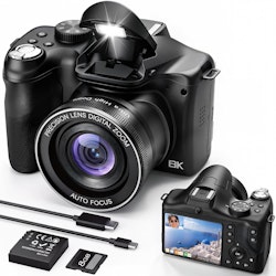 HolyEye R7 8K Dual-Camera Vlogging Camera for $80 + free shipping