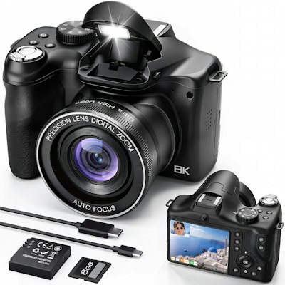 HolyEye R7 8K Dual-Camera Vlogging Camera for $80 + free shipping