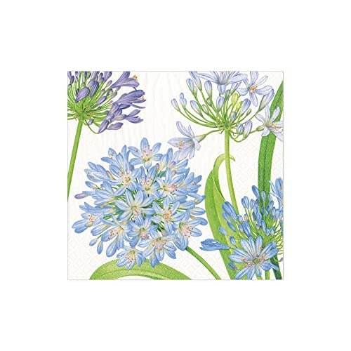 Caspari Agapanthus Garden Party Cocktail Napkins 20-Pack: $7.69 Caspari Agapanthus Garden Party Cocktail Napkins 20-Pack: $7.69