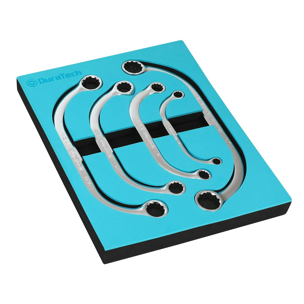 DuraTech Half Moon Box Wrench Set SAE 5-Piece: $20 DuraTech Half Moon Box Wrench Set SAE 5-Piece: $20