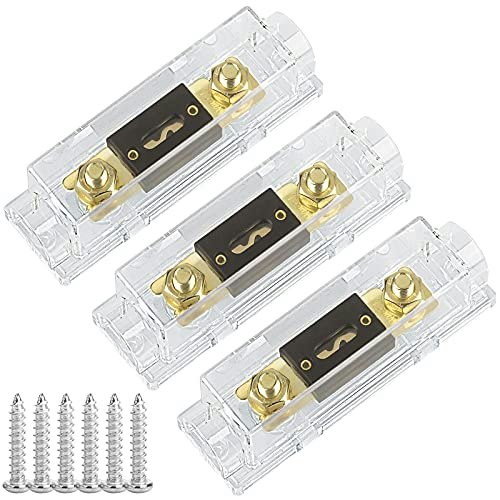 Hamolar 150A ANL Fuse Holder Kit 3-Pack: $12.99