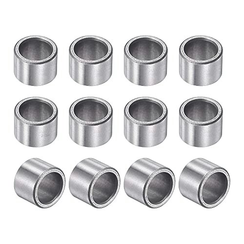 Uxcell 10mm Bore 14mm OD 10mm Length Sintered Iron Sleeve Bushings 12-Pack: $6.45