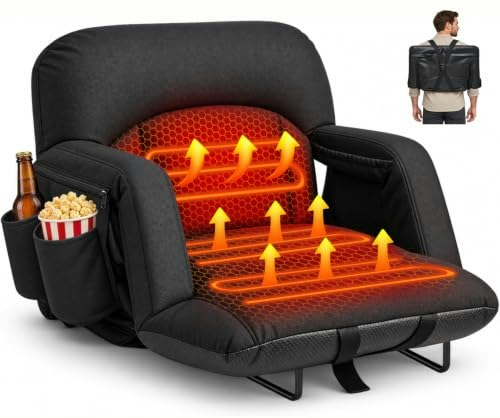 Dekemaster 23-Inch Heated Stadium Seat: $79.99 Dekemaster 23-Inch Heated Stadium Seat: $79.99