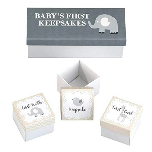 Lillian Rose 3-Piece Baby's First Keepsake Boxes: $11.31 Lillian Rose 3-Piece Baby's First Keepsake Boxes: $11.31