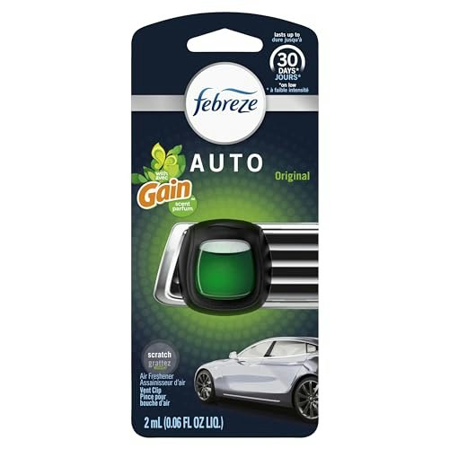Febreze Gain Car Air Freshener Vent Clip: $3.52 Febreze Gain Car Air Freshener Vent Clip: $3.52