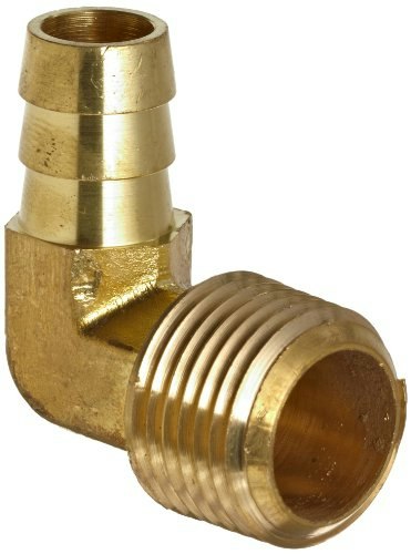Anderson Metals 1/4" Barb x 1/8" MNPT Brass 90-Degree Elbow: $4.83 Anderson Metals 1/4" Barb x 1/8" MNPT Brass 90-Degree Elbow: $4.83