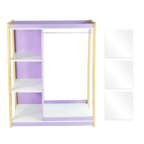 Humble Crew Kids Dress Up Closet with Mirror: $146.44 Humble Crew Kids Dress Up Closet with Mirror: $146.44
