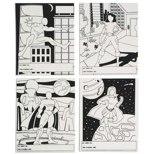 S&S Worldwide Super Hero Velvet Art 8-inch x 10-inch Cardstock 24-Pack: $15.22 S&S Worldwide Super Hero Velvet Art 8-inch x 10-inch Cardstock 24-Pack: $15.22