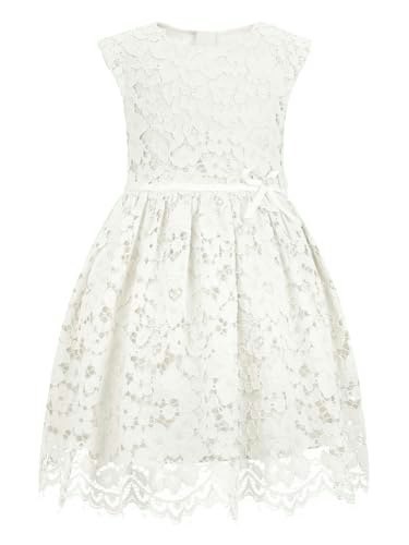Allovin Girls Sleeveless A-Line Lace Party Dress: $30.59