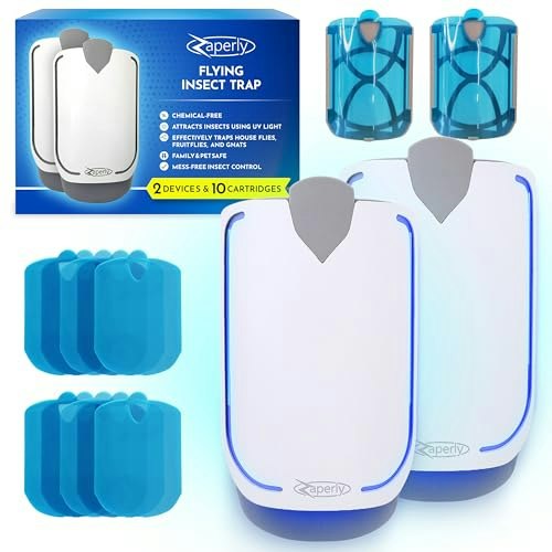 Zaperly Indoor UV Light Fruit Fly Trap 2-Pack: $17.57 Zaperly Indoor UV Light Fruit Fly Trap 2-Pack: $17.57