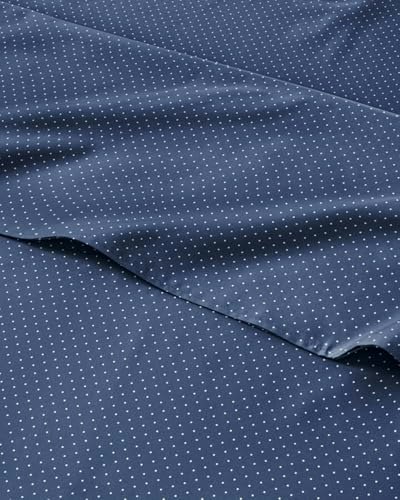 Full Sheet Set 4-Piece Microdot Bedding: $28.89