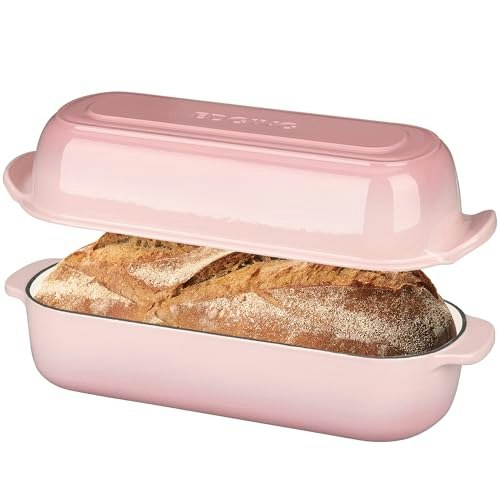 Edging Casting 5-Quart Enameled Cast Iron Loaf Pan with Lid: $49.97