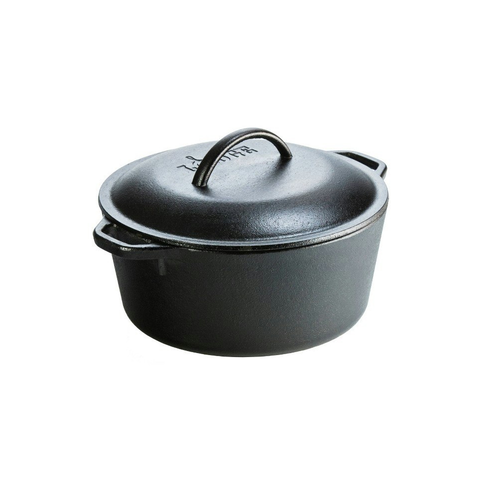 Lodge 5-Quart Preseasoned Cast Iron Dutch Oven: $59.99