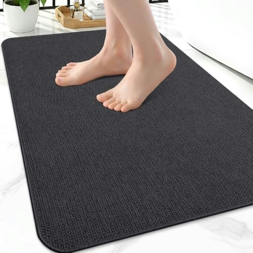 Smiry 24" x 16" Ultra Thin Non-Slip Bath Mat: $14.98 Smiry 24" x 16" Ultra Thin Non-Slip Bath Mat: $14.98