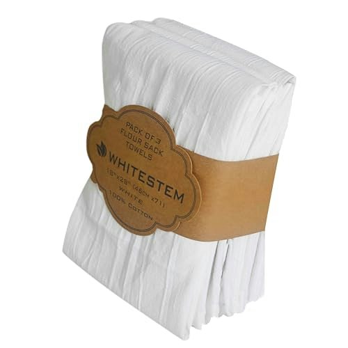 18"x28" Cotton Flour Sack Towels 3-Pack: $5.47 18"x28" Cotton Flour Sack Towels 3-Pack: $5.47