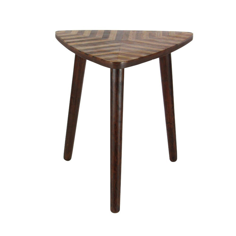 Olivia & May Mango Wood Accent Table: $74.99 Olivia & May Mango Wood Accent Table: $74.99