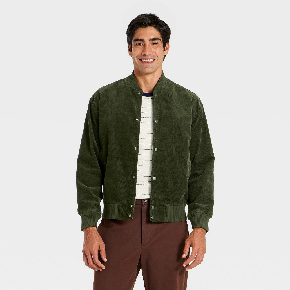 Goodfellow & Co Men's Corduroy Bomber Jacket: $55 Goodfellow & Co Men's Corduroy Bomber Jacket: $55