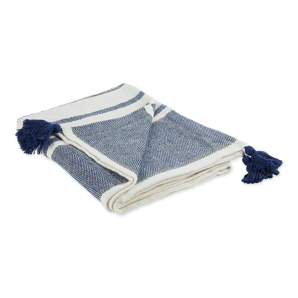 Design Imports 2-Tone Chevron Striped Cotton Throw Blanket: $27.99 Design Imports 2-Tone Chevron Striped Cotton Throw Blanket: $27.99