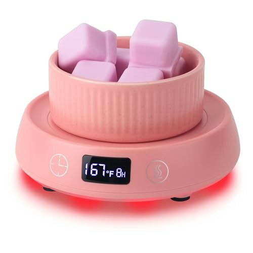 Candle Wax Warmer with Timer: $22.93 Candle Wax Warmer with Timer: $22.93