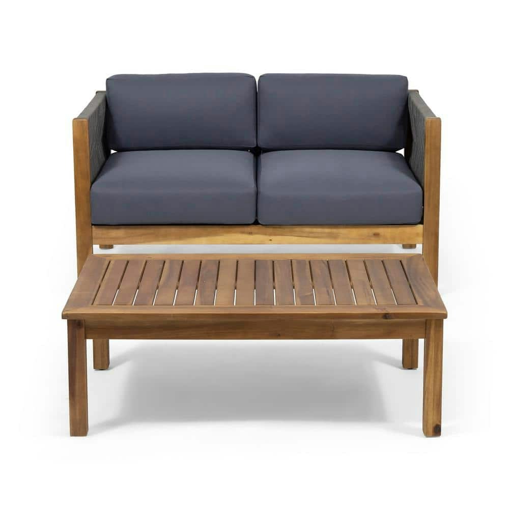 2-Piece Wood Patio Conversation Set: $971.41 2-Piece Wood Patio Conversation Set: $971.41