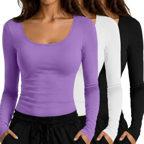 Neer Women's Long Sleeve Underscrub Shirt 3-Pack: $30.58 Neer Women's Long Sleeve Underscrub Shirt 3-Pack: $30.58