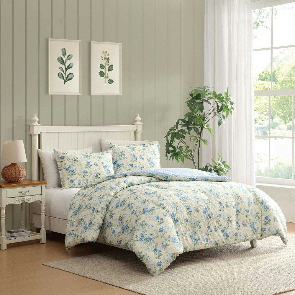 Laura Ashley Blossom Dance Twin Comforter Set: $99.99