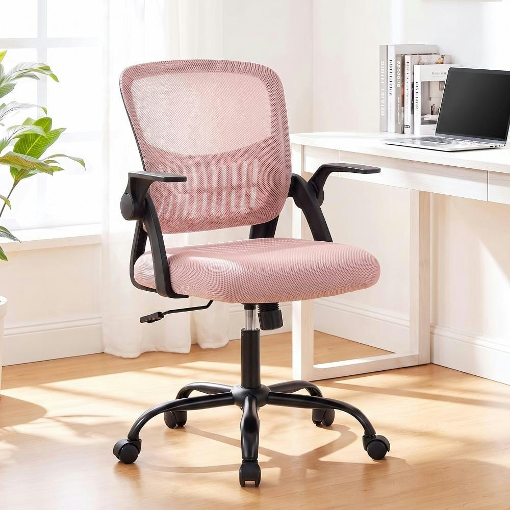 Ergonomic Mid-Back Mesh Office Chair: $65.99 Ergonomic Mid-Back Mesh Office Chair: $65.99