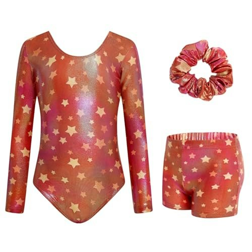 JiAmy Girls Gymnastics Leotards 3-Pack: $12.74 JiAmy Girls Gymnastics Leotards 3-Pack: $12.74