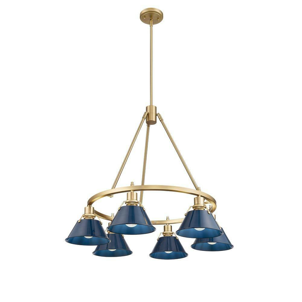 Orwell 6-Light Chandelier: $571.99 Orwell 6-Light Chandelier: $571.99