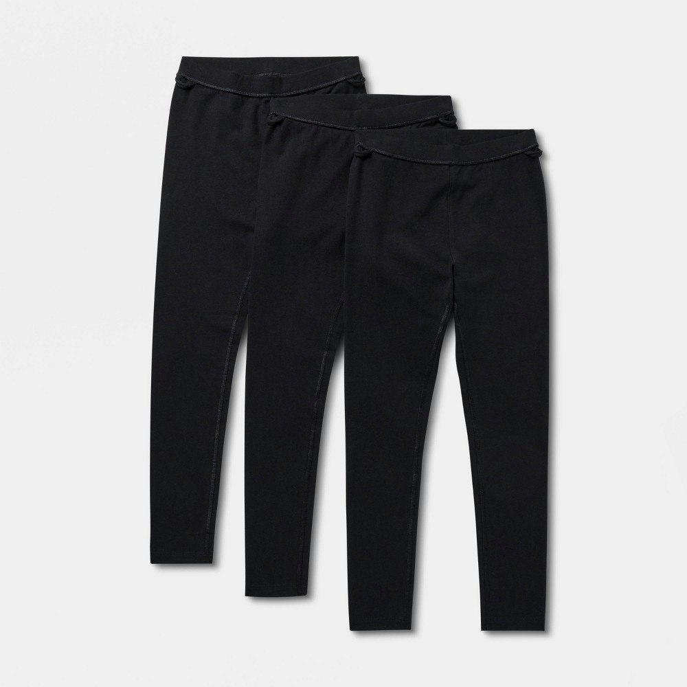 Cat & Jack Girls' Adaptive Leggings 3-Pack: $18 Cat & Jack Girls' Adaptive Leggings 3-Pack: $18