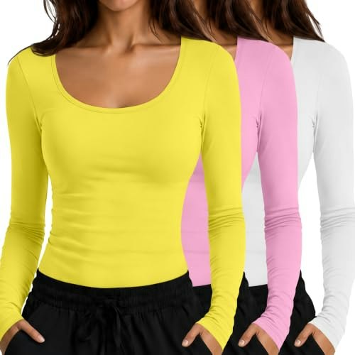 Neer Women's Long Sleeve Underscrub Shirt 3-Pack: $30.58 Neer Women's Long Sleeve Underscrub Shirt 3-Pack: $30.58