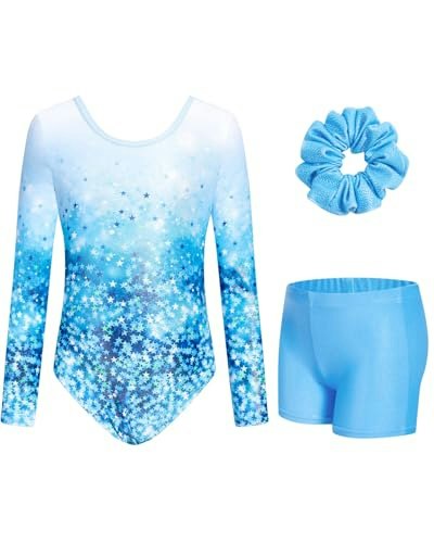 JiAmy Girls Gymnastics Leotards 3-Pack: $12.74 JiAmy Girls Gymnastics Leotards 3-Pack: $12.74