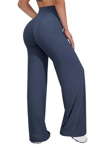 Voyjoy High-Waist Wide-Leg Stretch Pants: $23.18