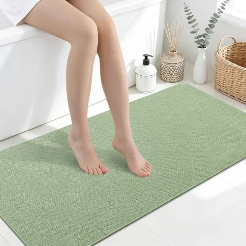Smiry 47" x 24" Ultra Thin Bath Mat: $38.98