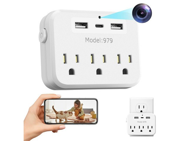 1080p Wi-Fi Wireless Surveillance Camera: $127.19