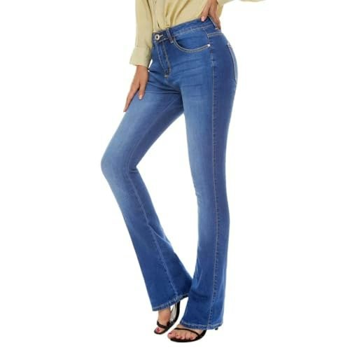 Vipones Women's High-Waisted Flare Jeans: $31.27 Vipones Women's High-Waisted Flare Jeans: $31.27